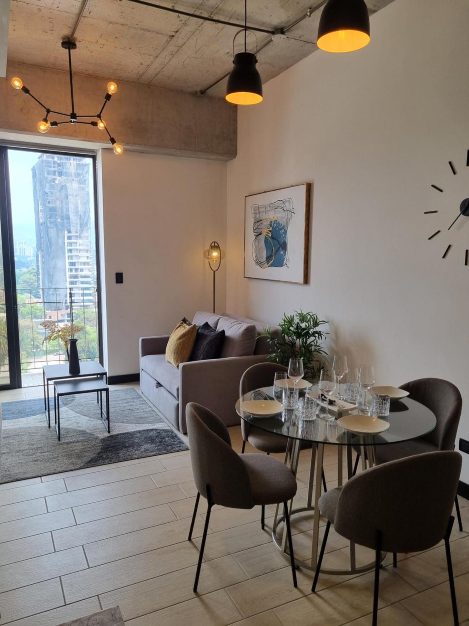 Apartamento 2 Habitaciones, Edificio Eon, Zona 10, Turin グアテマラシティ エクステリア 写真